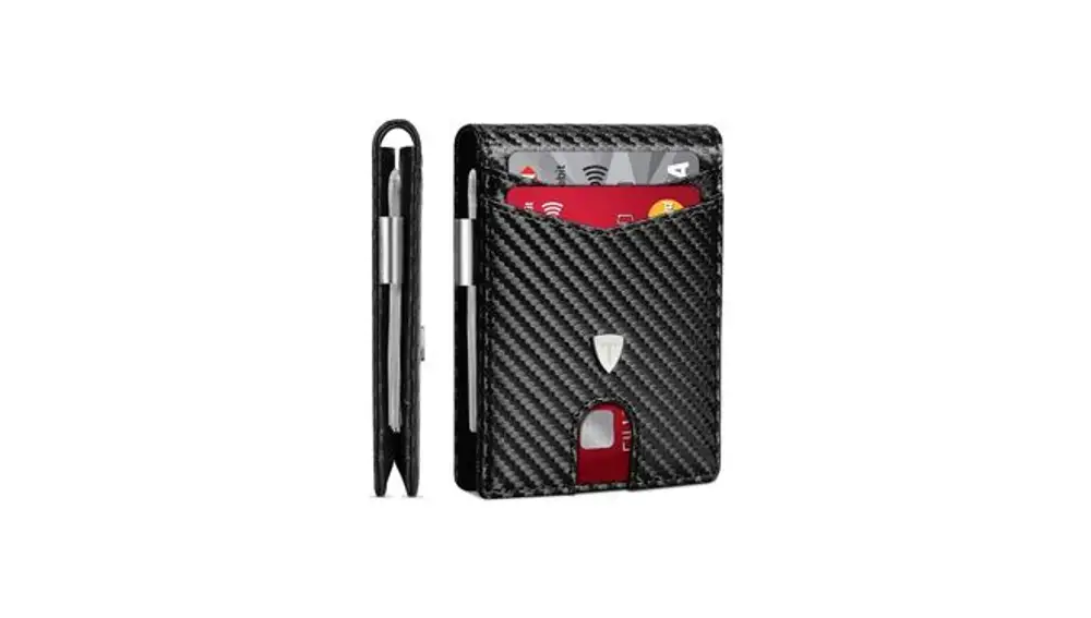 cartera slim con protección RFID