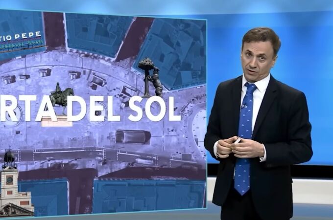 José Mota convierte la Puerta del Sol en un parte meteorológico lleno de humor y crítica social.