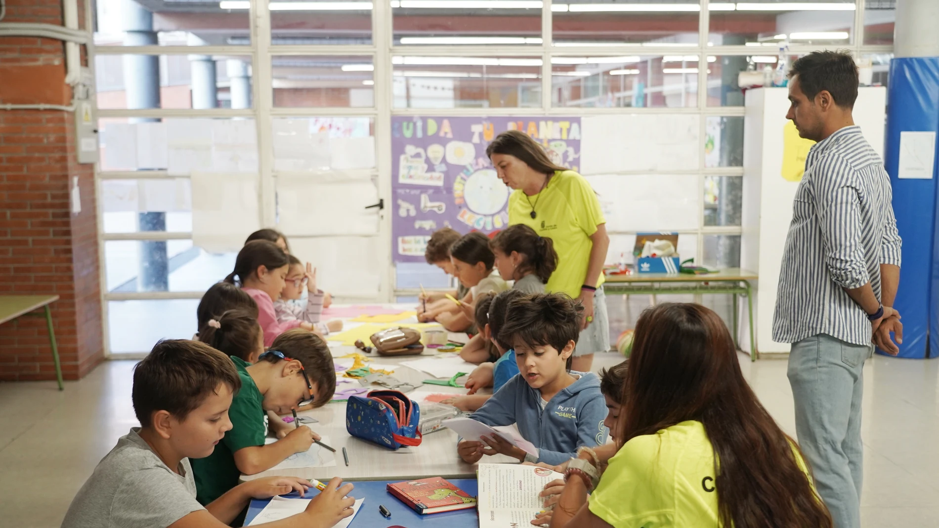 Niños participantes del programa 'Conciliamos verano 2025'.