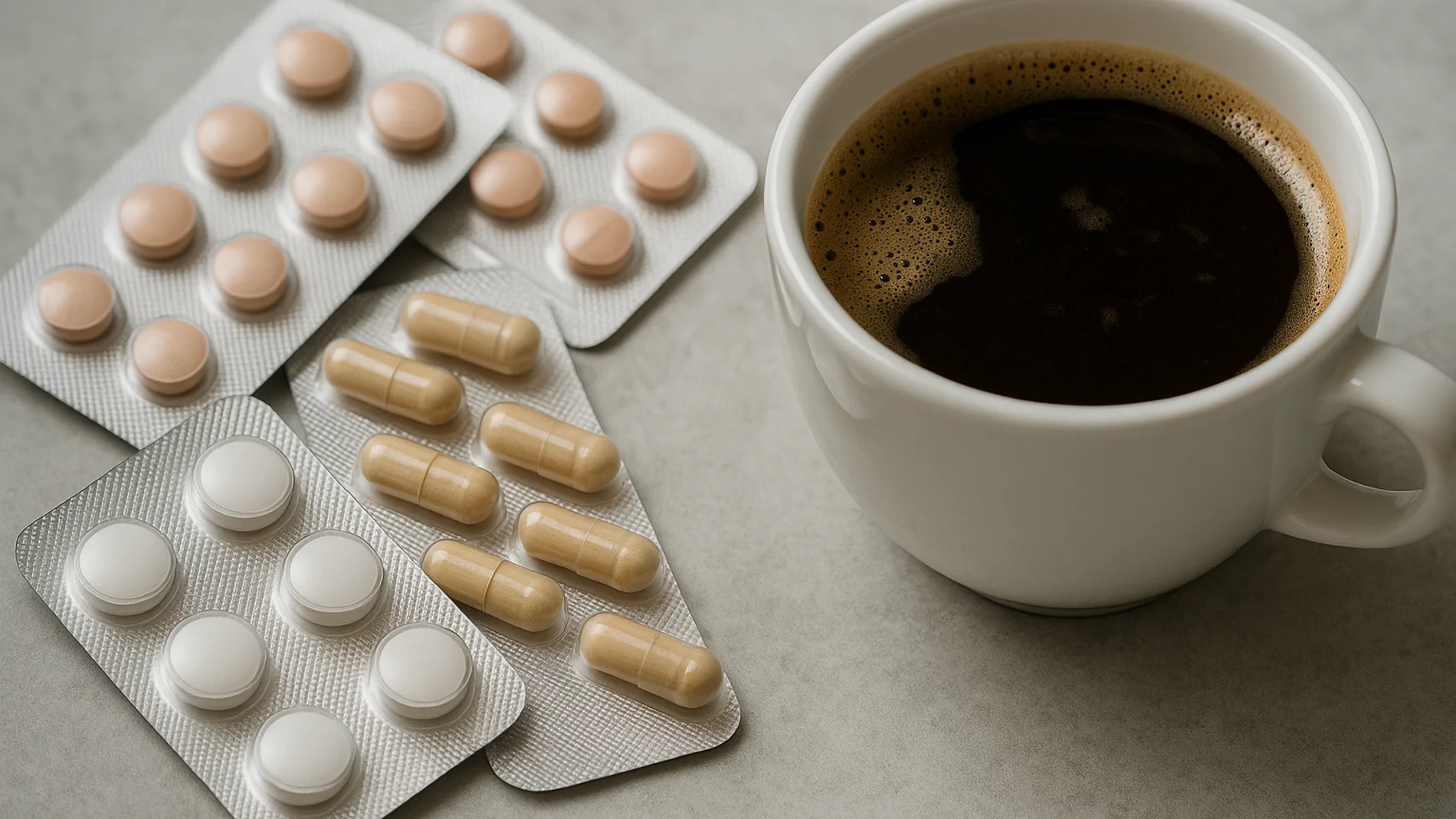 Los medicamentos que no debes mezclar con café: podrían aumentar los efectos secundarios
