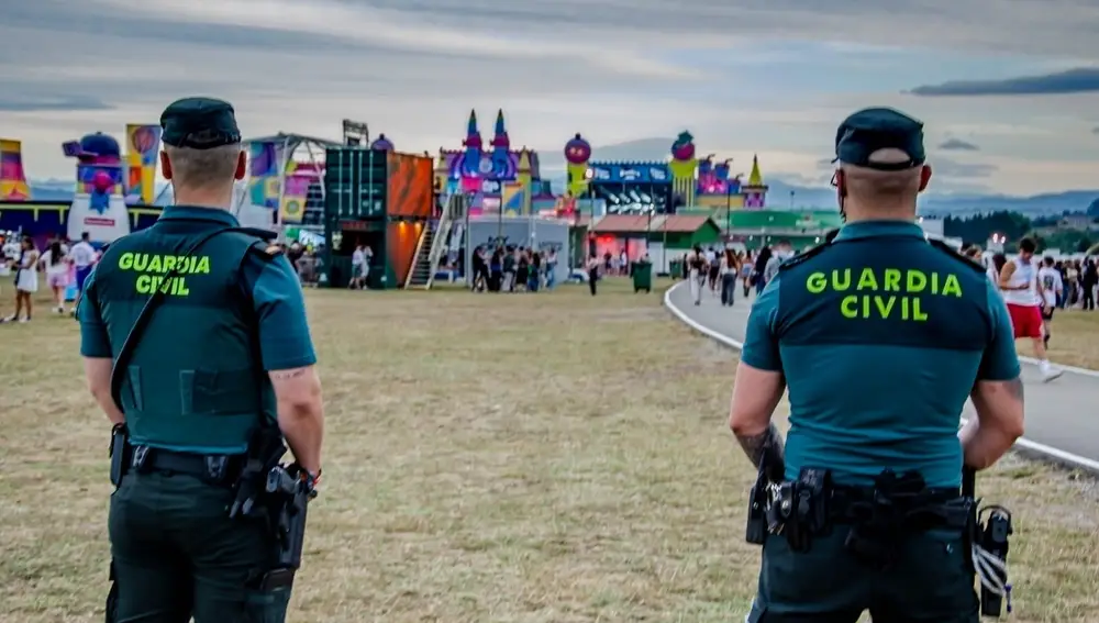 Cuatro detenidos y 102 infracciones por drogas durante el dispositivo de la Guardia Civil en el Bombastic
