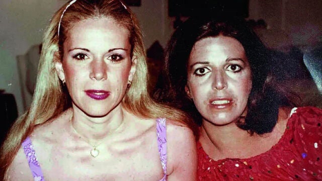 Marina Dodero junto a Christina Onassis