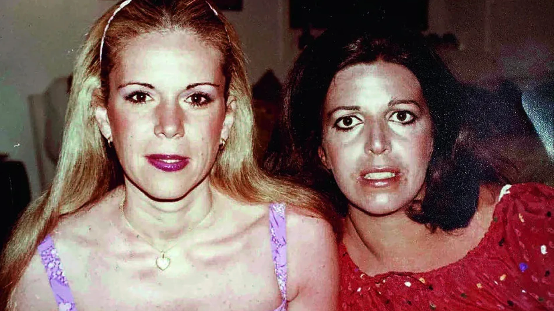 Marina Dodero junto a Christina Onassis
