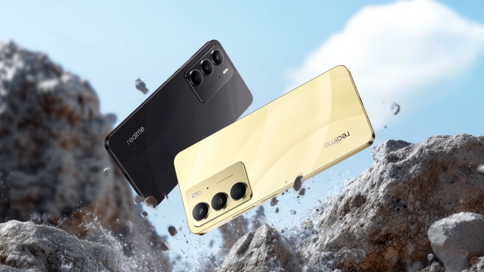 El realme C75 4G tiene resistencia al agua y al polvo (IP69)
