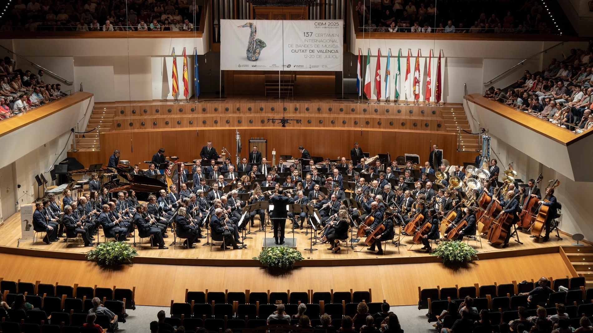 La Banda Primitiva de Llíria se impone en la Sección de Honor del 137 Certamen de Bandas Ciudad de Valencia