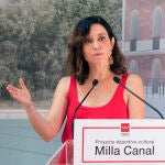 Isabel Díaz Ayuso presenta Milla Canal y el nuevo espacio de la Fuente del río Lozoya