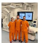 Los doctores Irene Martínez, José Manuel Muñoz Olmedo y Gonzalo Vega