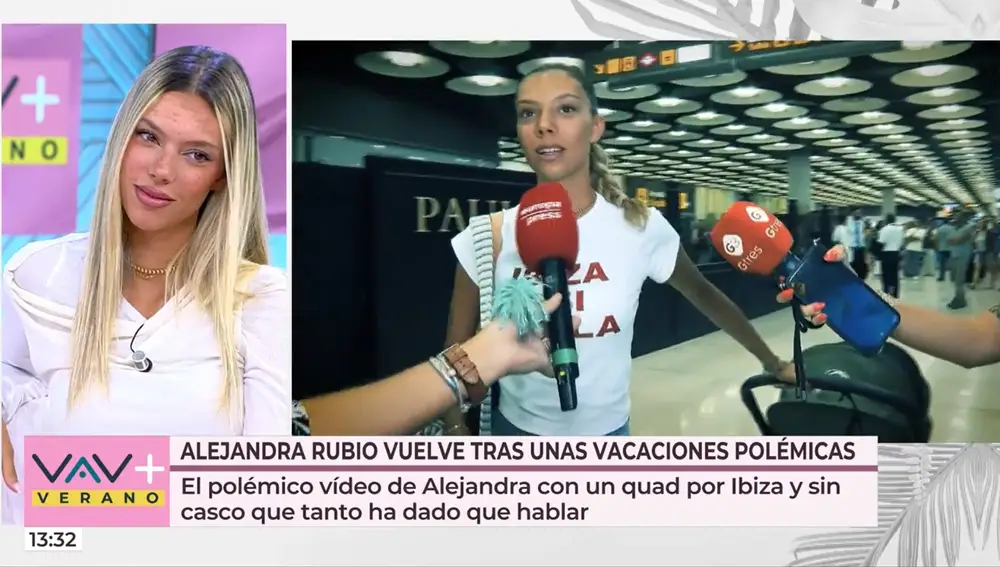 Alejandra Rubio en "Vamos a ver"