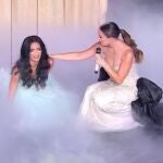 Laura Pérez durante la emisión de 'Miss Universe Latina, el reality'