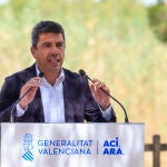 Carlos Mazón presenta el proyecto de dos parques metropolitanos antiinundaciones en las riberas del río Turia y del barranco del Poyo