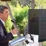 Carlos Mazón presenta el proyecto de dos parques metropolitanos antiinundaciones en las riberas del río Turia y del barranco del Poyo
