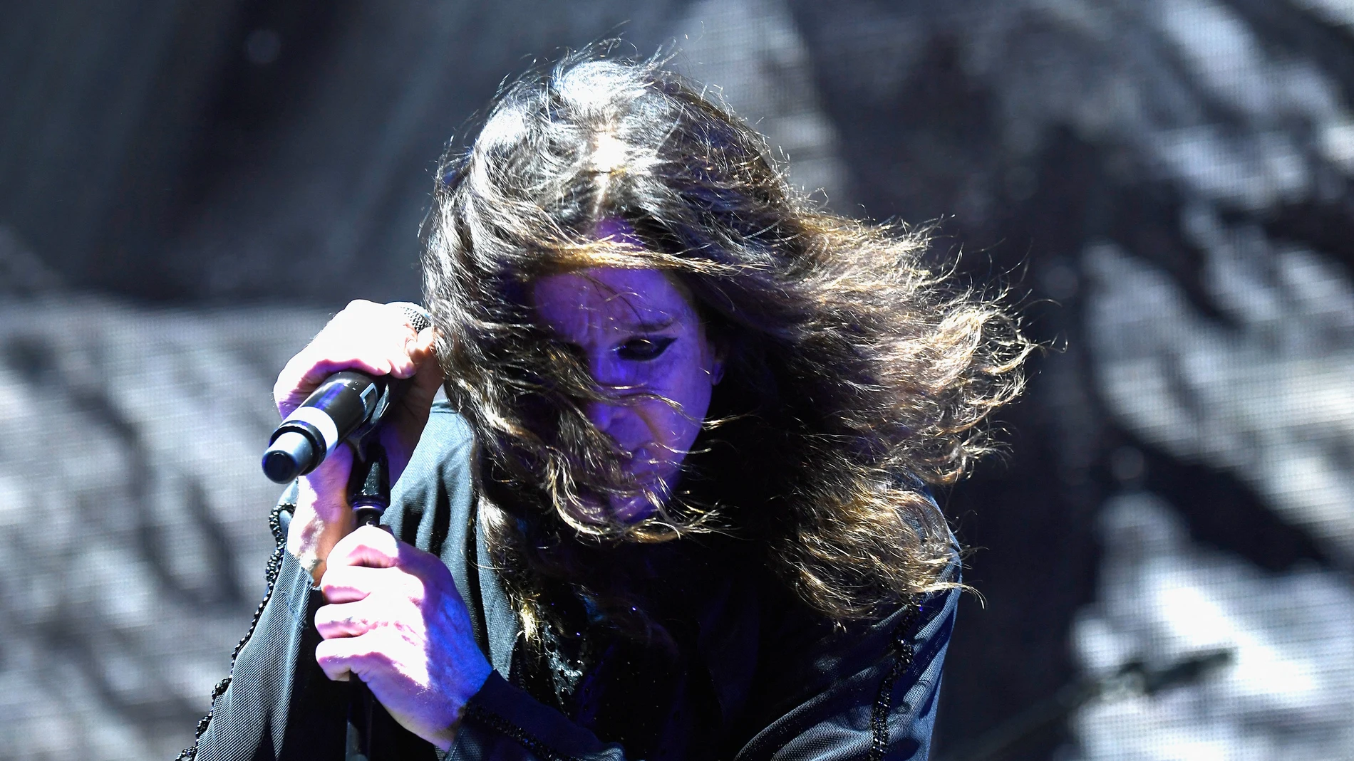 Ozzy Osbourne of Black Sabbath performs at Ozzfest 2016 at San Manuel Amphitheater on September 24, 2016 in Los Angeles, California.