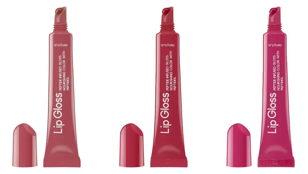 Los nuevos gloss de Mercadona con péptidos, disponibles en tres tonos.