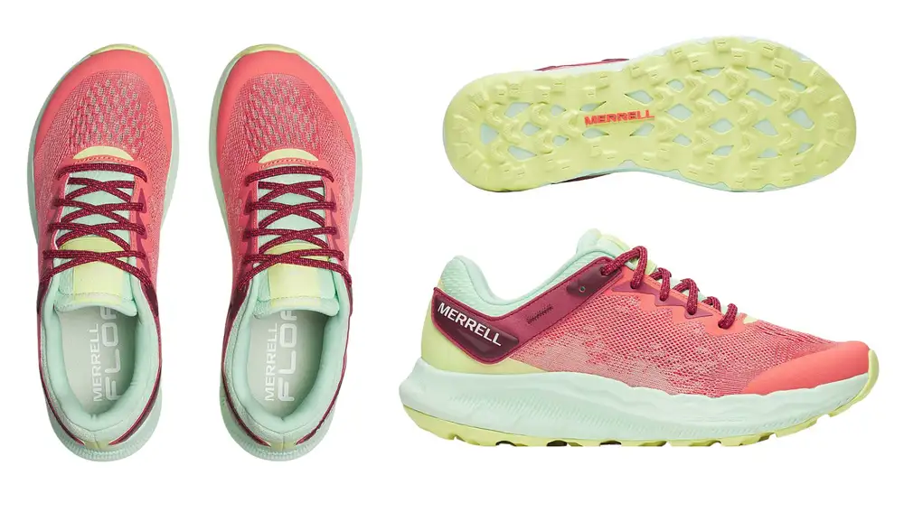 Zapatillas Merrell Antora 4: robustas, cómodas y con detalles reflectantes para senderos exigentes.
