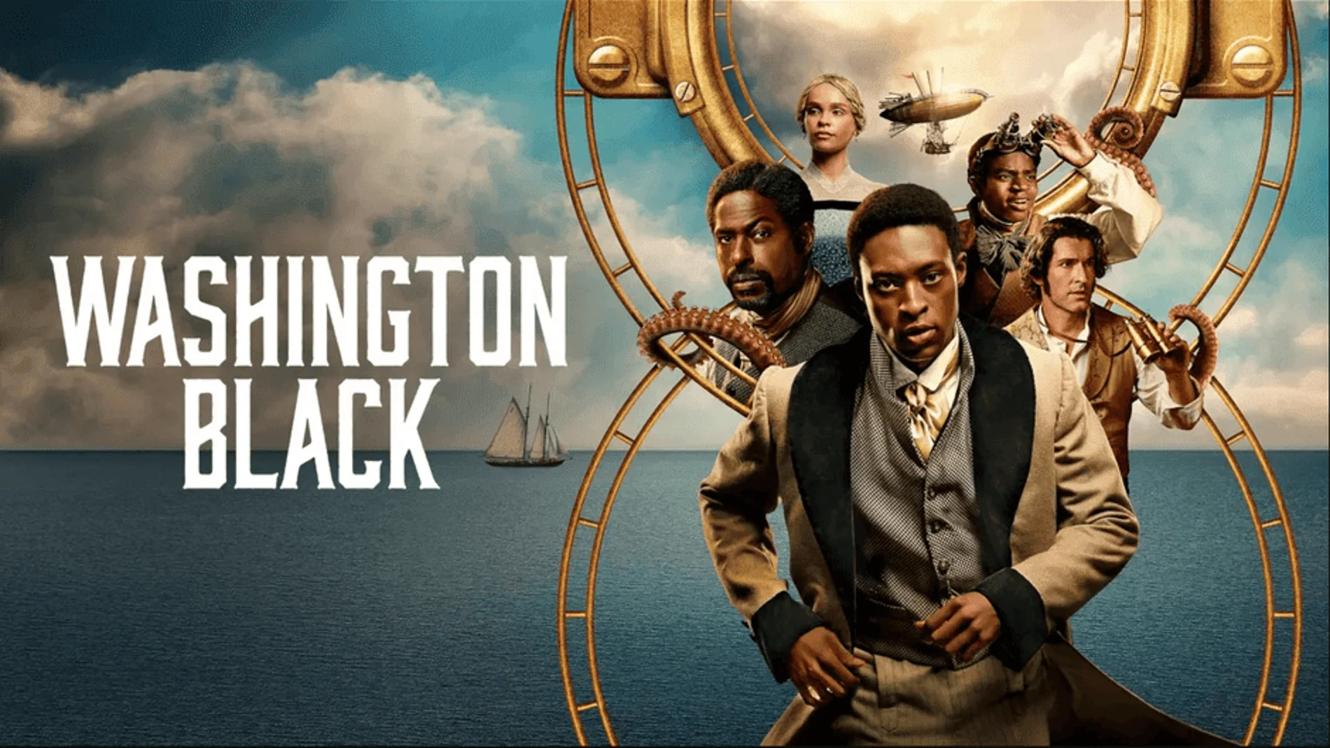 Cartel oficial de la serie 'Washington Black'