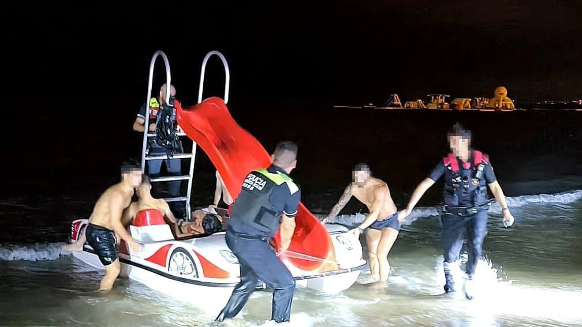 Imagen del rescate
