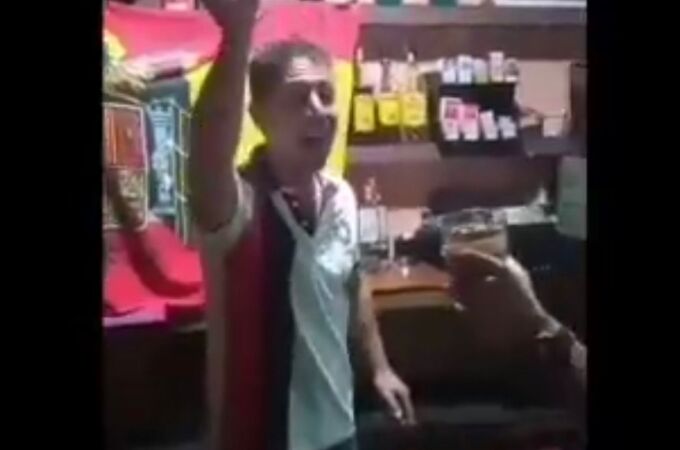 Captura de pantalla del vídeo en el que sale usto Moncho, el concejal del PP al que piden dimisión.
