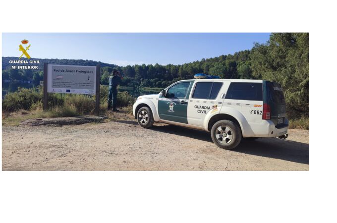 La Guardia Civil auxilia a una familia en el Parque Natural de Las Lagunas de Ruidera