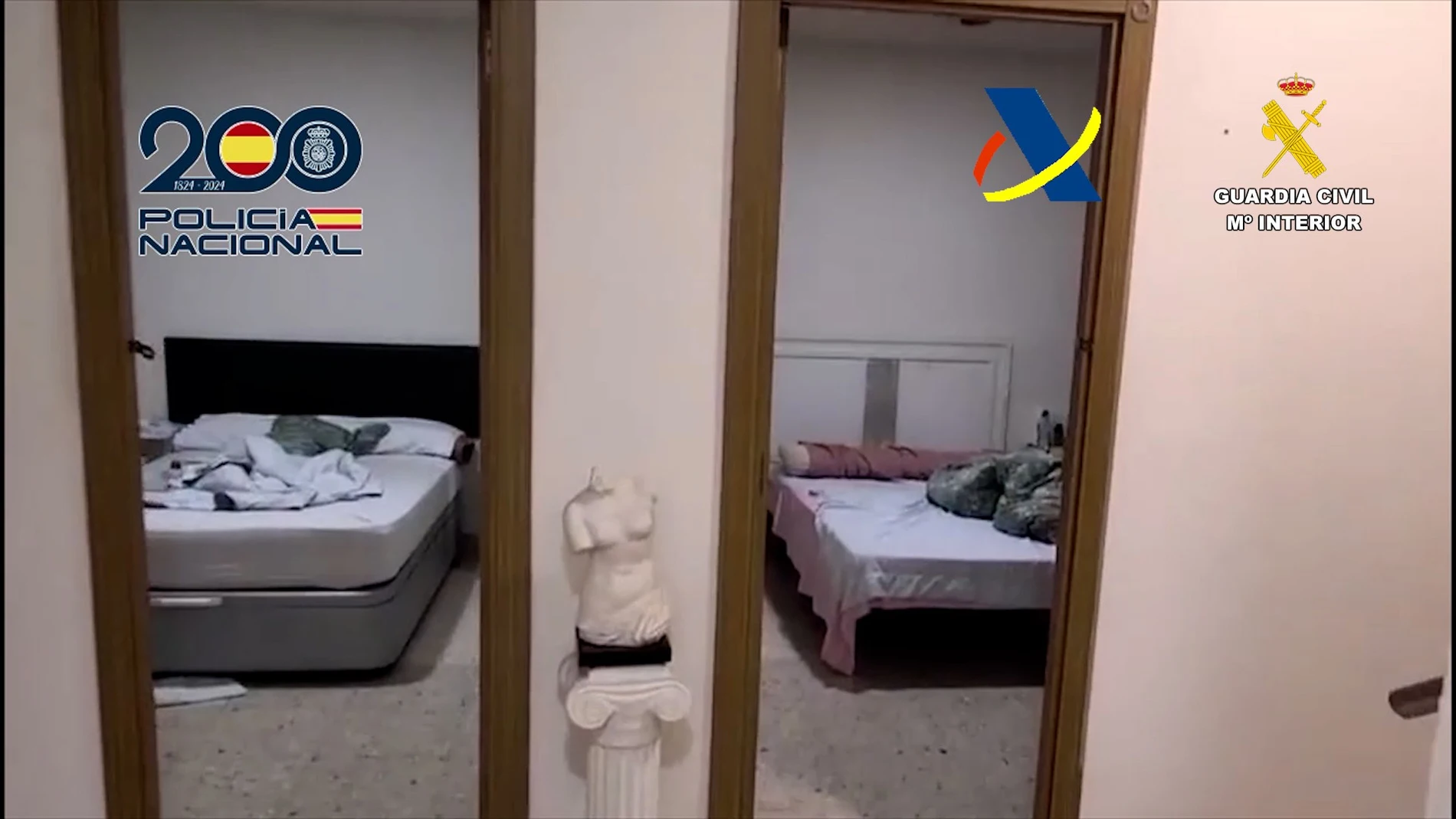 Liberadas 162 mujeres explotadas sexualmente por una organización criminal en varias provincias