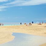 Una mujer en estado grave tras ser rescatada del mar en Fuerteventura