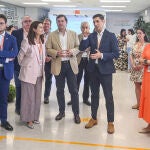 El presidente de la Junta de Castilla y León, Alfonso Fernández Mañueco, ha visitado el centro de producción de la compañía GSK en la localidad burgalesa de Aranda de Duero