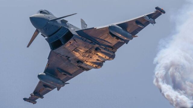Caza Eurofighter Typhoon.