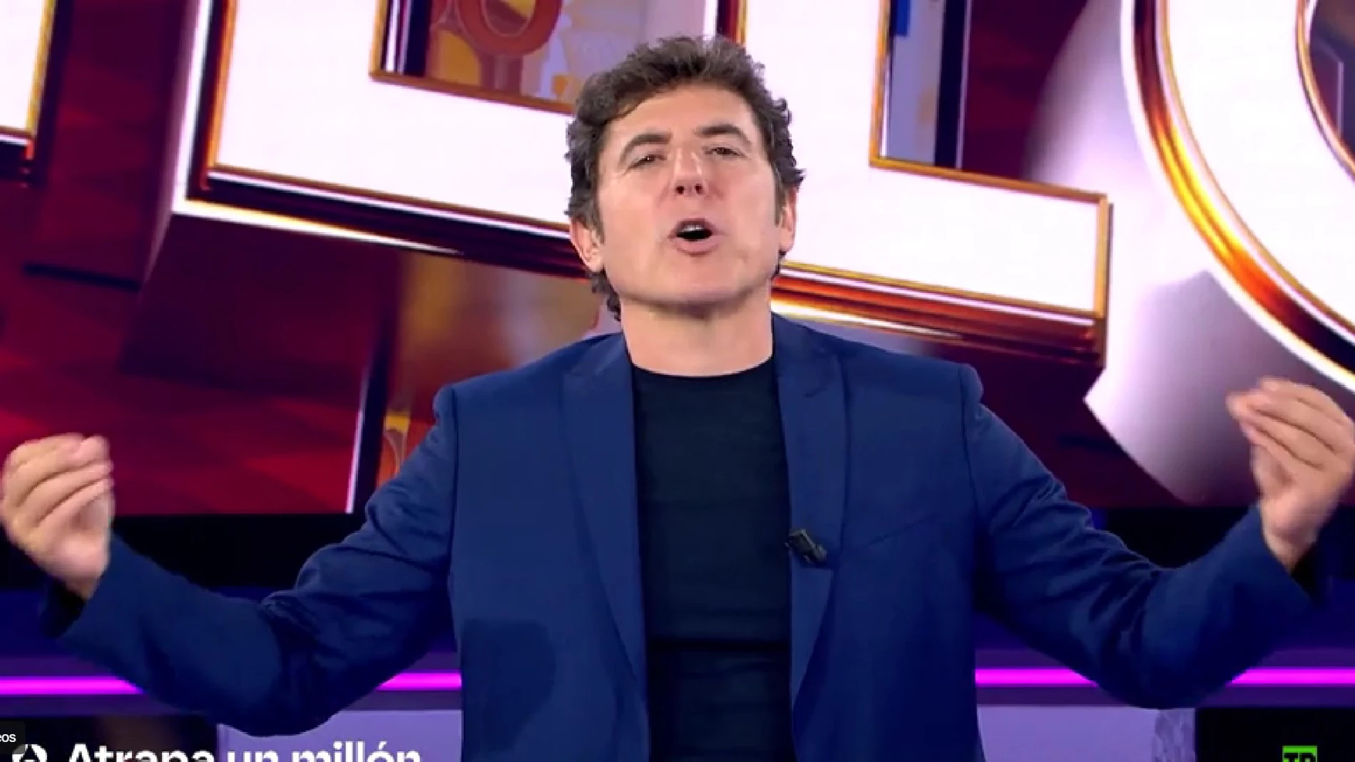 Manel Fuentes, presentador de 'Atrapa un millón'