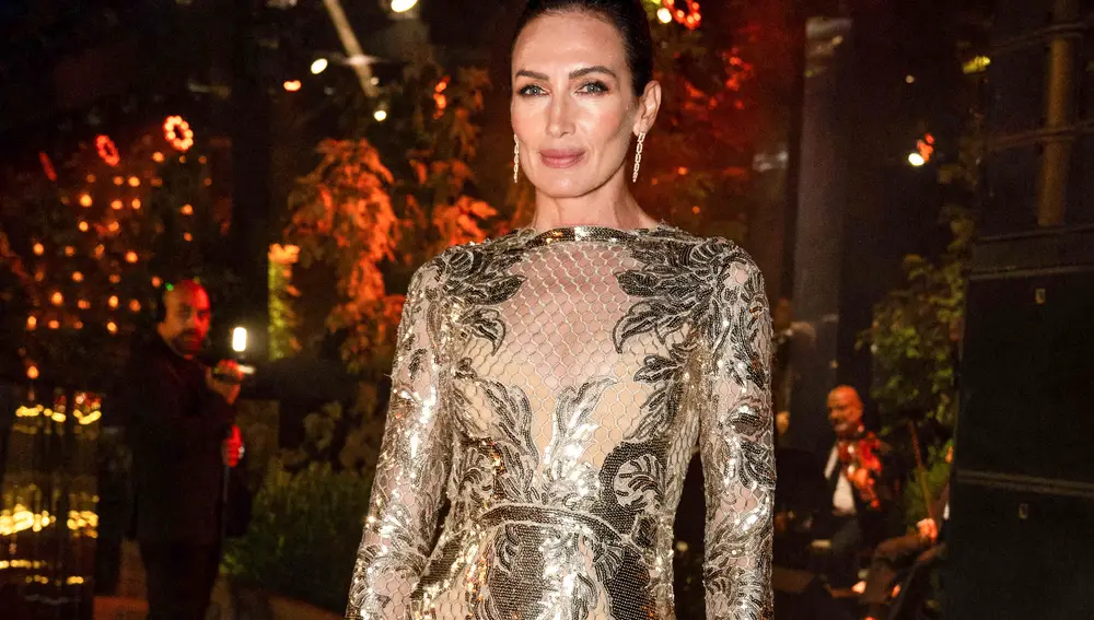 Nieves Álvarez, en la boda de Celio Saab
