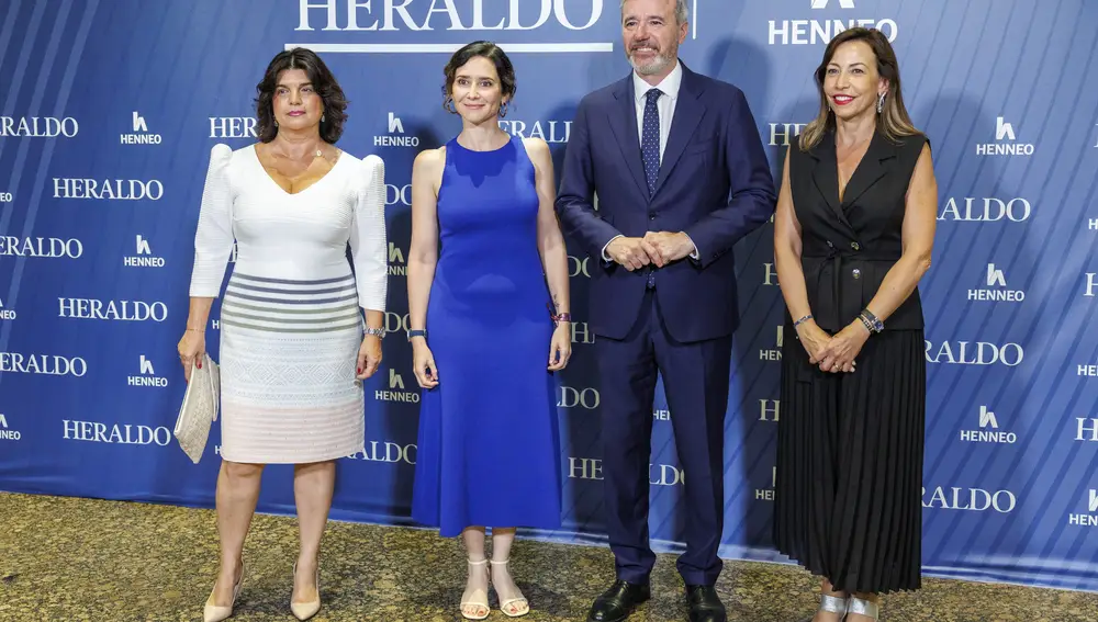 Díaz Ayuso participa en el ciclo "Vecinos y amigos" de Heraldo de Aragón