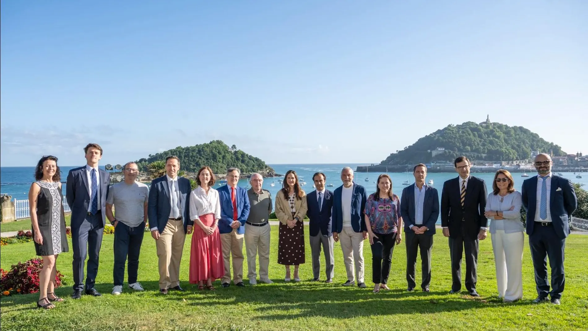 Participantes en el Curso de Verano de San Sebastián