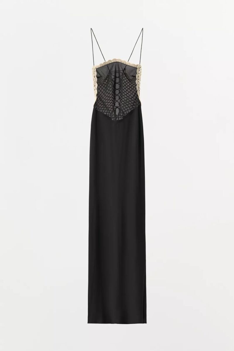 Vestido lencero.