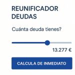Reunificación de deudas: Mejores empresas y préstamos para reunificar deudas