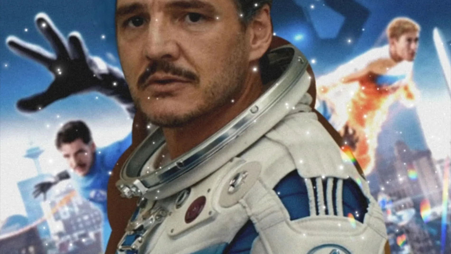 Pedro Pascal en "Los Cuatro Fantásticos"