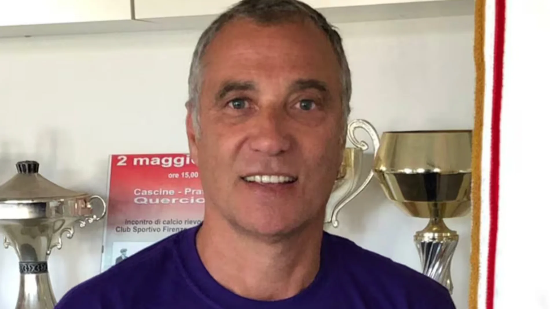 Hallan muerto en su casa al exjugador de la Fiorentina Celeste Pin