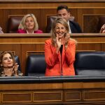 Yolanda Díaz defiende una "alianza democrática" de las izquierdas pero no una "suma de siglas", ante la idea de Rufián