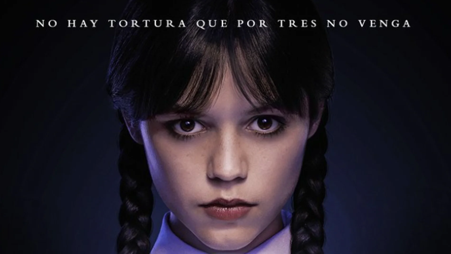 Cartel promocional de la tercera temporada de 'Miércoles'