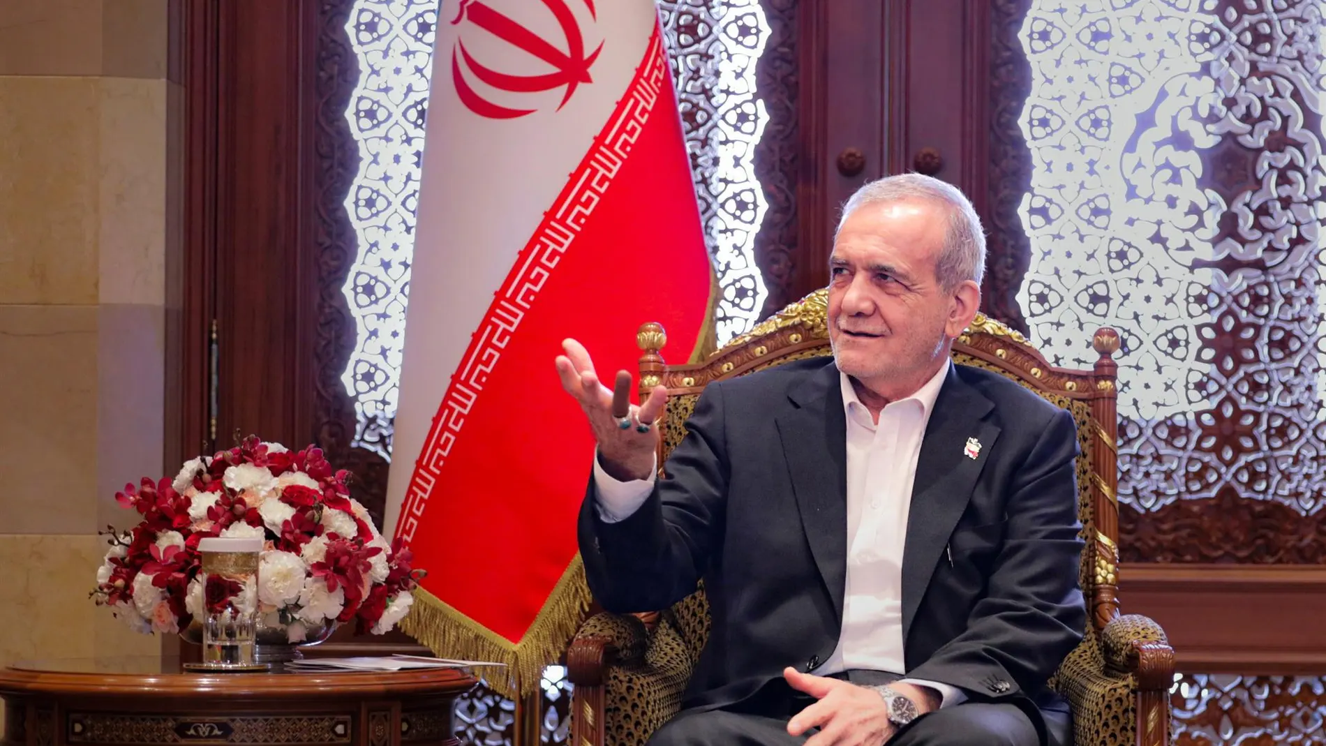 Irán.- Pezeshkian tacha de "delirio" las palabras de Trump sobre la destrucción del programa nuclear de Irán