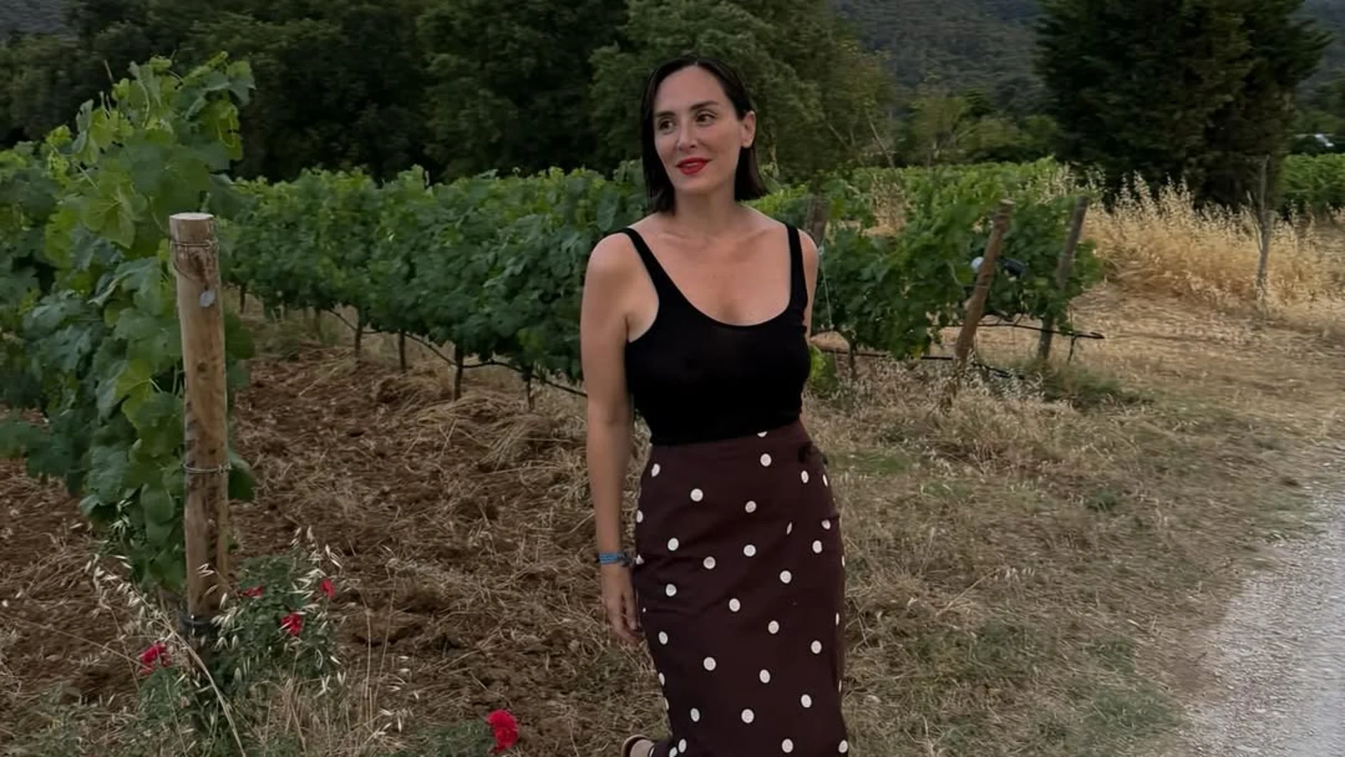El look de Tamara Falcó en vacaciones.