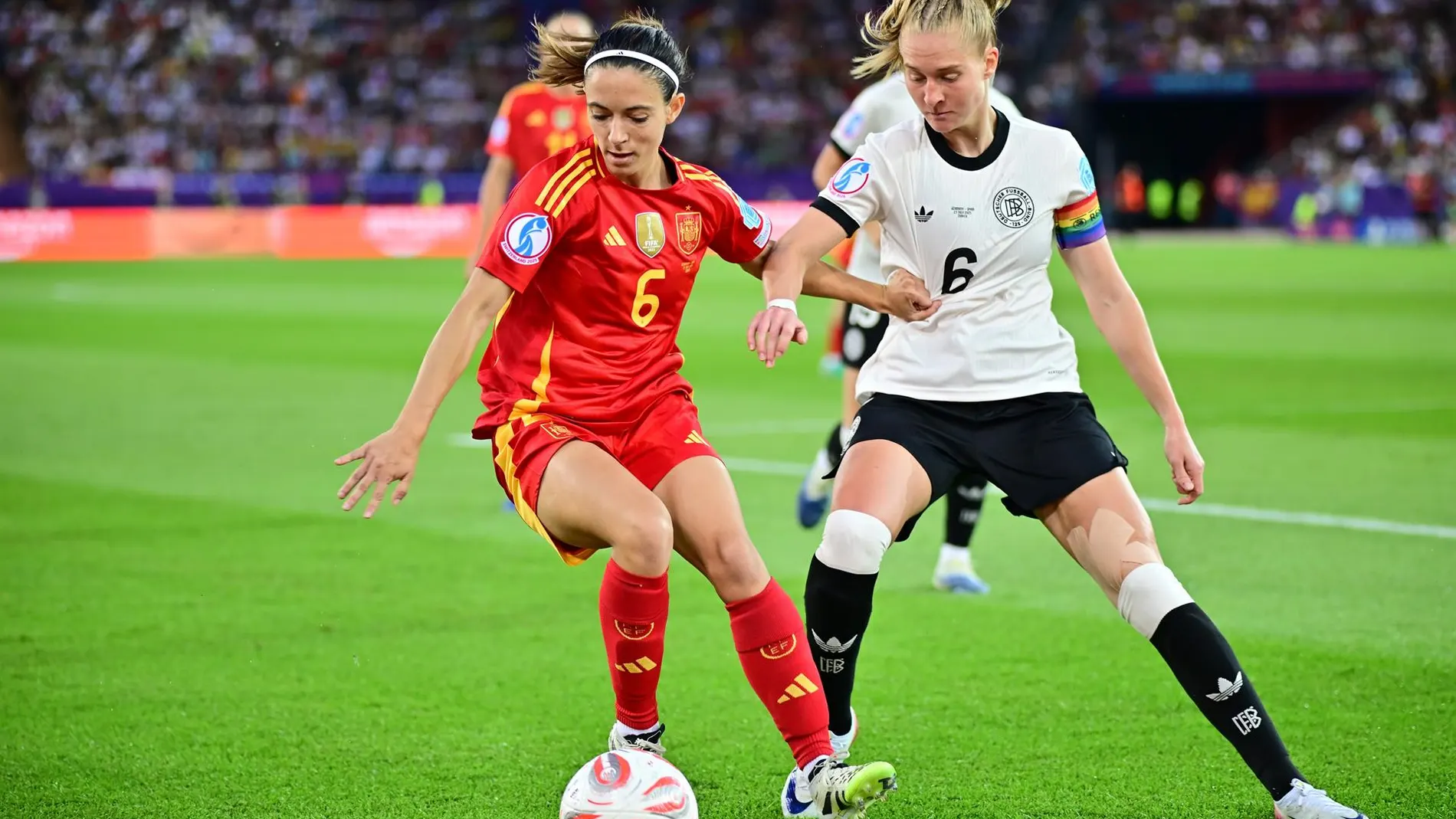 MADRID.-AV.- España derrota a Alemania y se mete en la final de la Eurocopa Femenina por primera vez