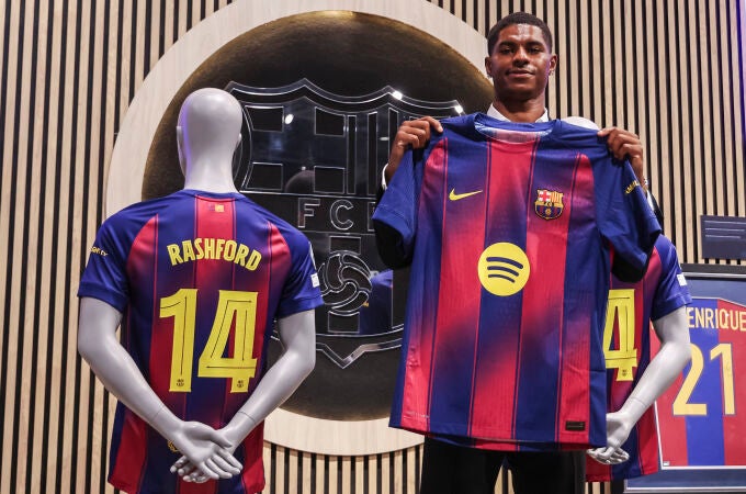 Marcus Rashford new player of FC Barcelona