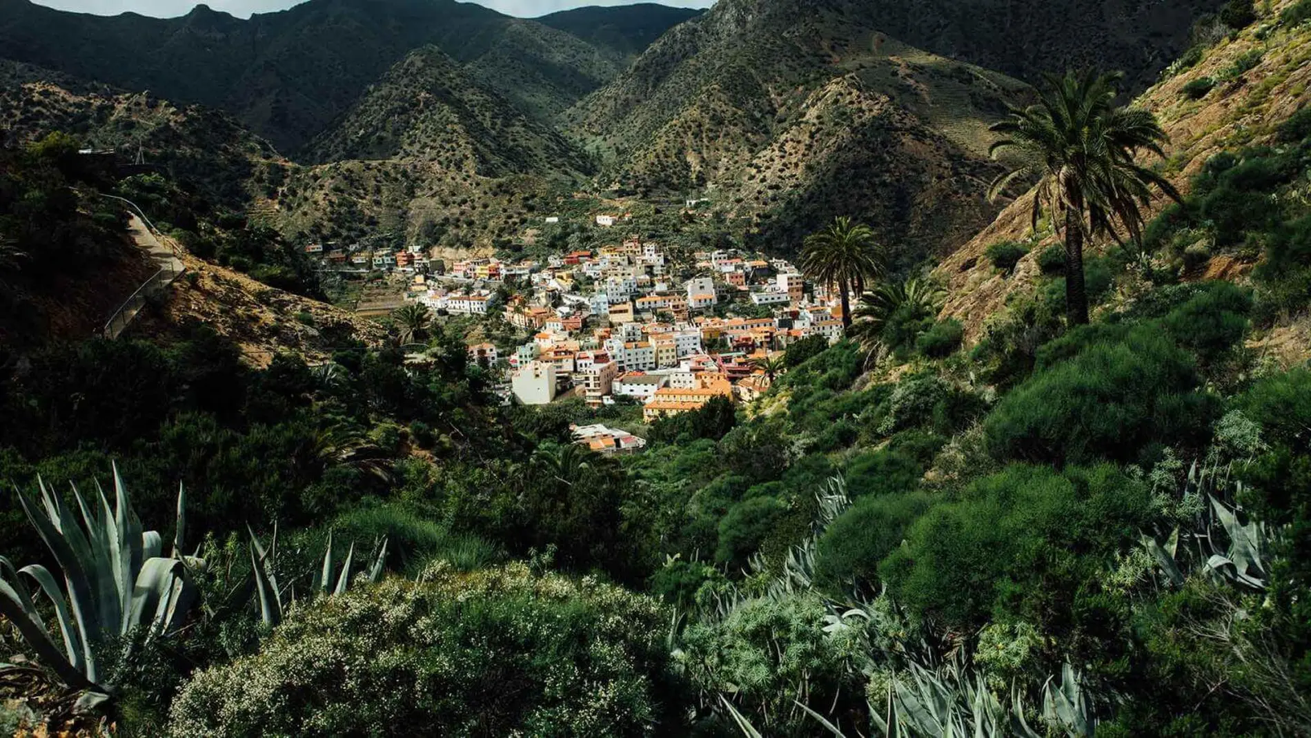 Vallehermoso, en La Gomera