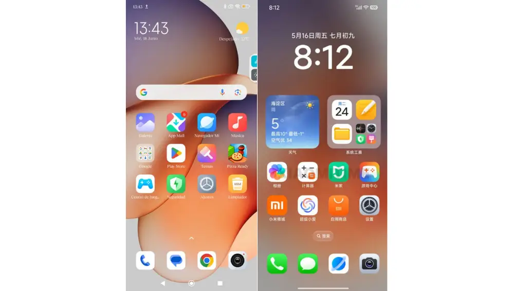 Así luce la nueva interfaz de HyperOS 3