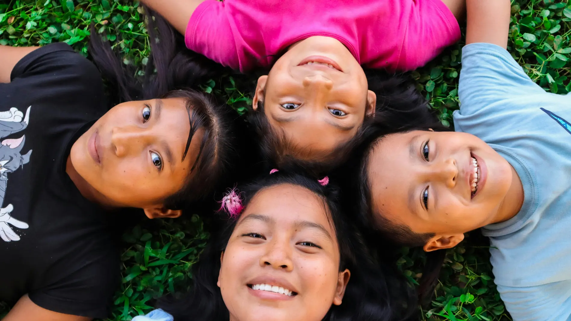 Niños felices