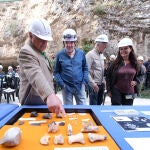 El consejero de Cultura, Turismo y Deporte, Gonzalo Santonja, hace balance de la campaña de excavaciones de Atapuerca