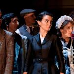 Elenco de 'La dama duende' que llega hoy a Olmedo