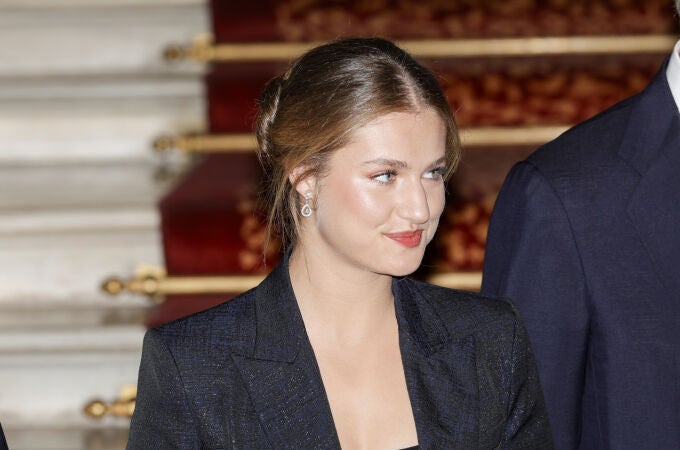 El look de Leonor en los Premios Princesa de Girona.