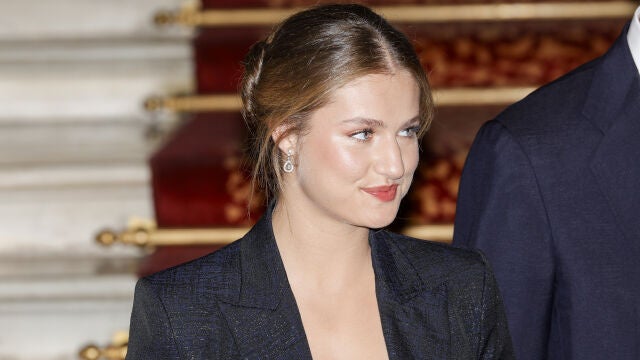 El look de Leonor en los Premios Princesa de Girona.