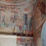 Pinturas de la ermita de la Vera Cruz de Maderuelo