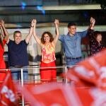 El PSOE borra a Santos Cerdán y Begoña Gómez de su video que conmemora la victoria en las elecciones