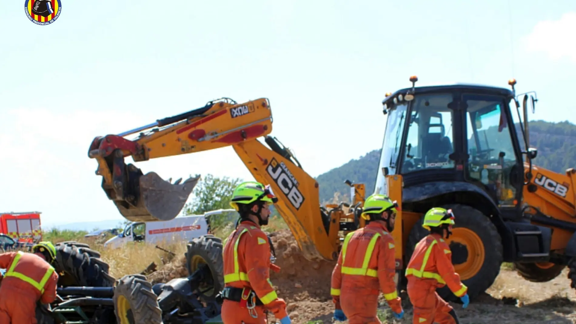 Fallece un hombre de 79 años al quedar atrapado bajo su tractor en Alpuente (Valencia)